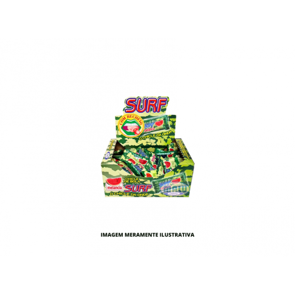 CHICLETE - SURF - 50UN RECH MELANCIA